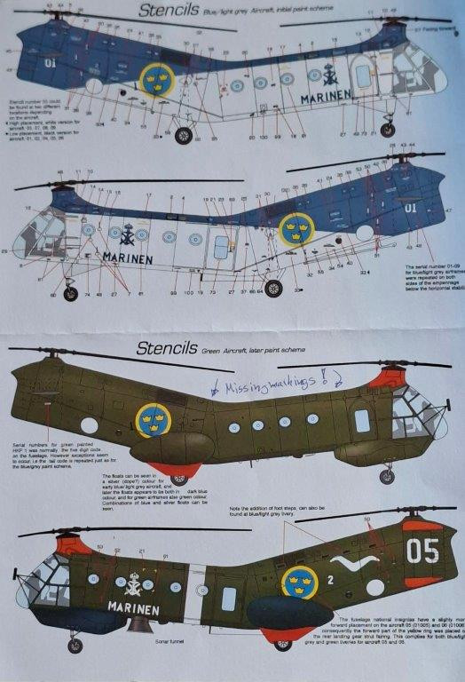 Hkp1, Vertol 44 Bananen