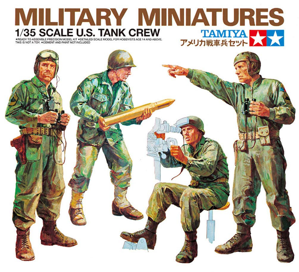 US tank crew (4 fig)