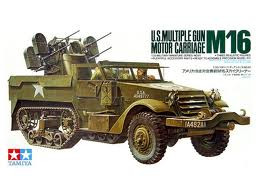 M16 gun carriage half track