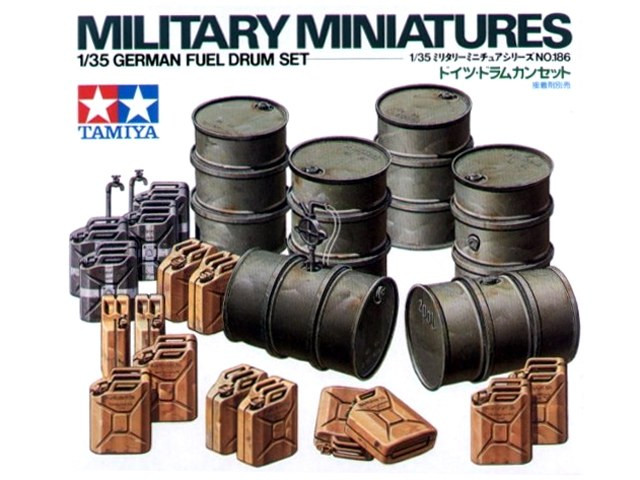 German fuel drum set