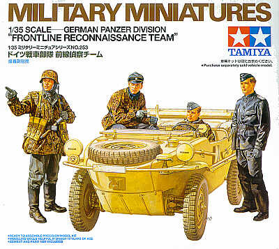 German Panzer Division recce team, Schwimmwagen crew