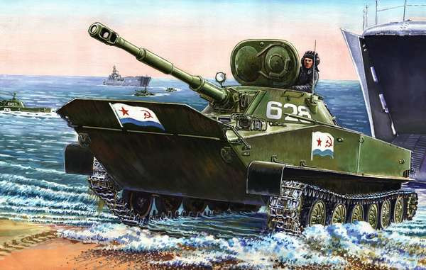 PT-76 Amphibious tank