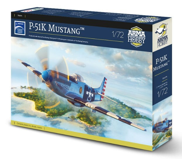 P-51K Mustang w. 3 markings