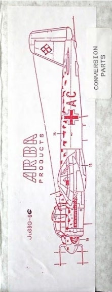 Ju 88G-6c conversion, resin & p/e