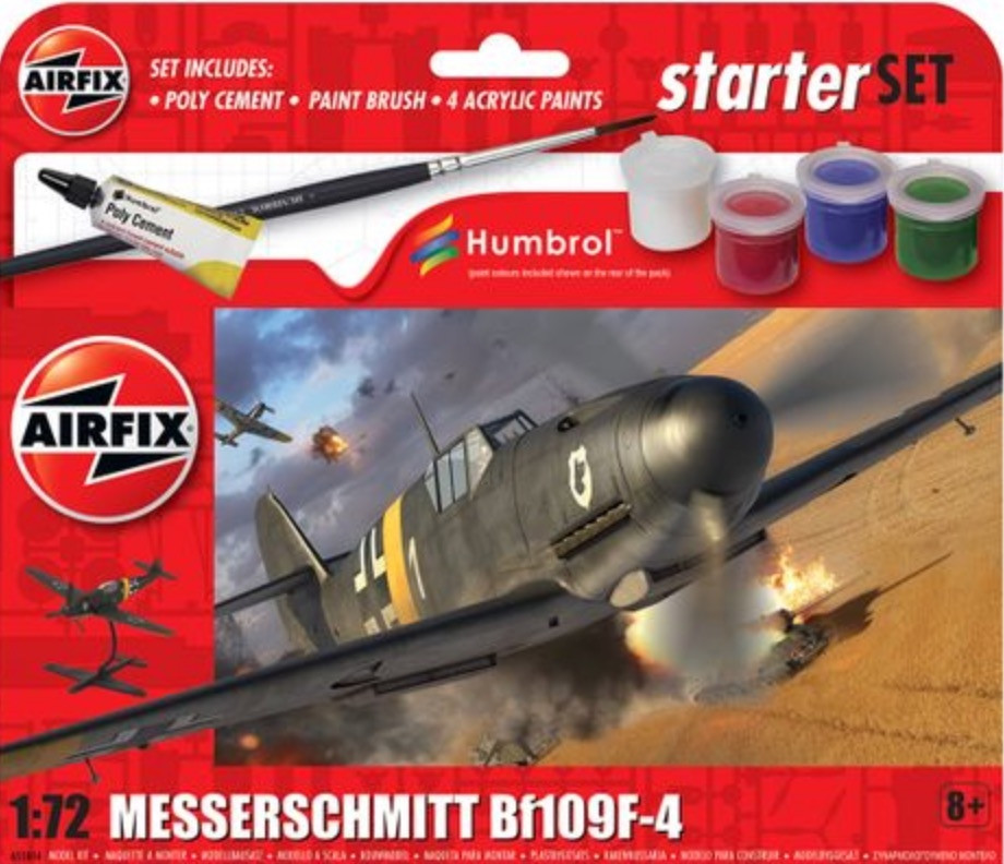 Bf109F-4 New Tool 2024 Starter Set