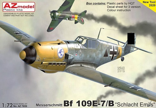 Bf109E-7 Schlacht Emil NEW TOOL