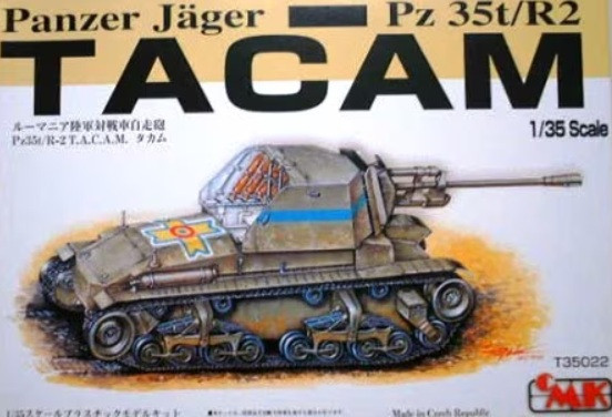 Panzerjäger Pz 35t/R-2 TACAM