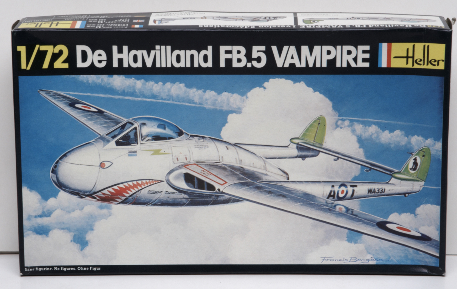 Vampire FB.5 svenska dekaler