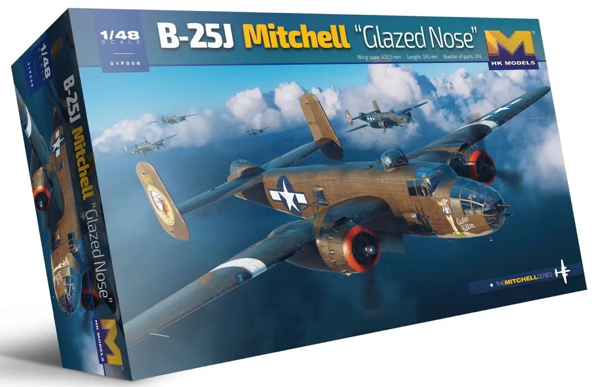 B-25J Mitchell, Glass Nose