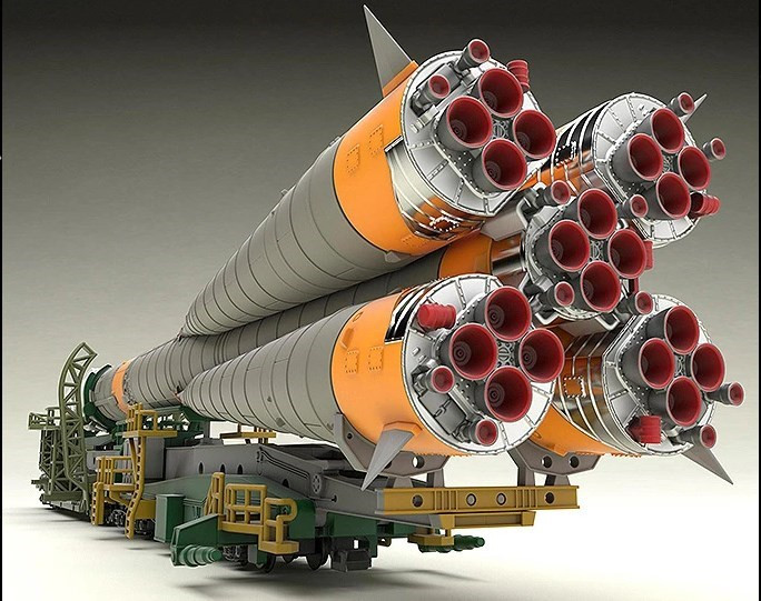 Soyuz Launch Vehicle: 1/150 scale