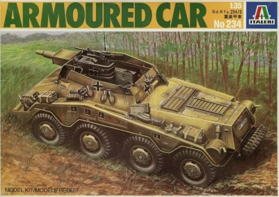SdKfz 234/3 armoured car