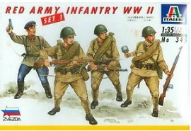 Red Army Infantry WW II Set 1