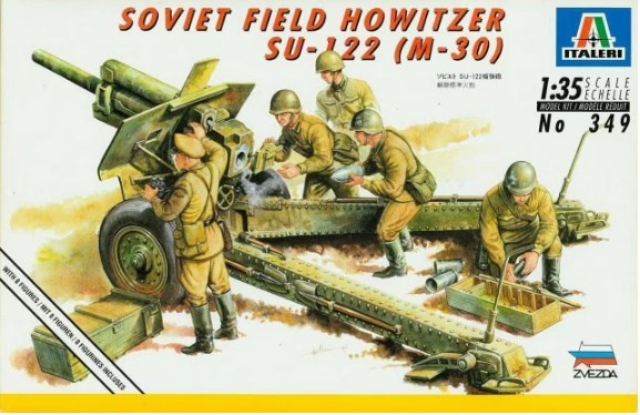 Soviet Field Howitzer SU-122 (M-30)