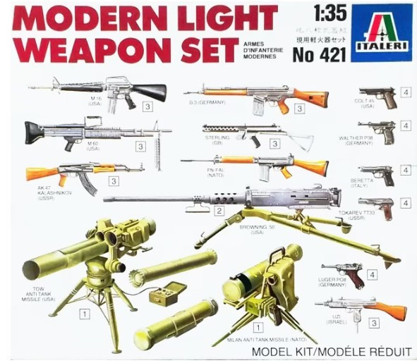 Modern Light Weapon Set