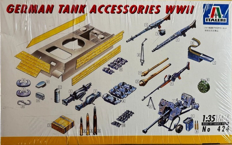 German Tank Accessories WWII