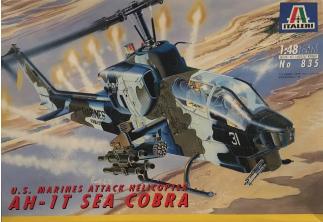AH-1T Sea Cobra USMC Attack Helicopter