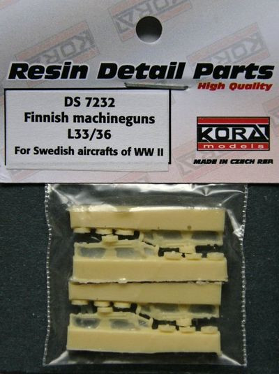 Machine guns L33/36 for Swedish aircraft WWII