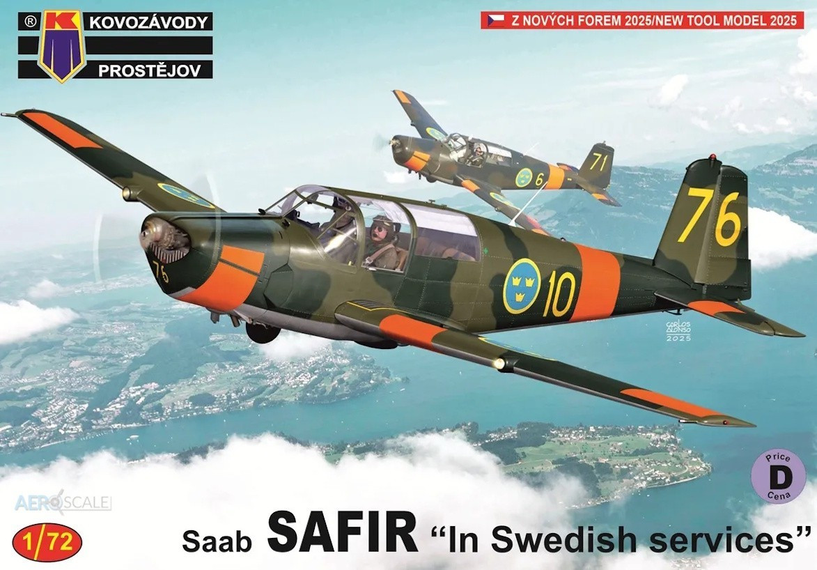SAAB 91 Safir Swedish service