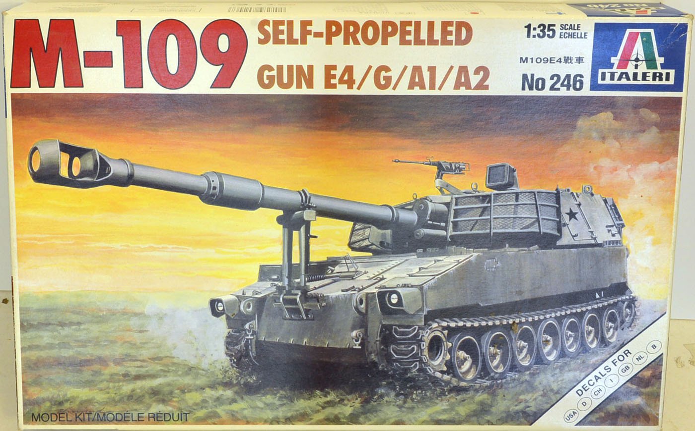 M-109 E4/G/A1/A2 self-propelled gun