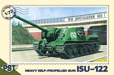 ISU-122 Russian heavy self-propelled gun