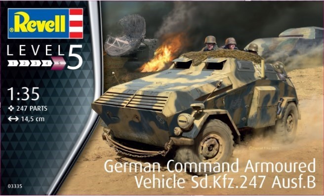 SdKfz 247 Ausf.B German Command Armoured Vehicle 