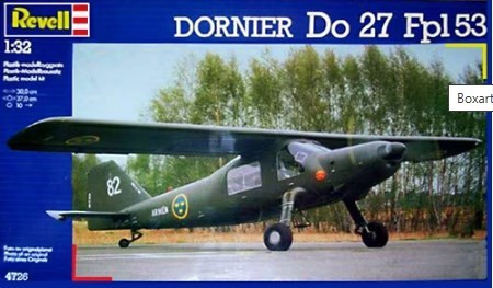 Dornier Do27 Fpl53 svenska dekaler
