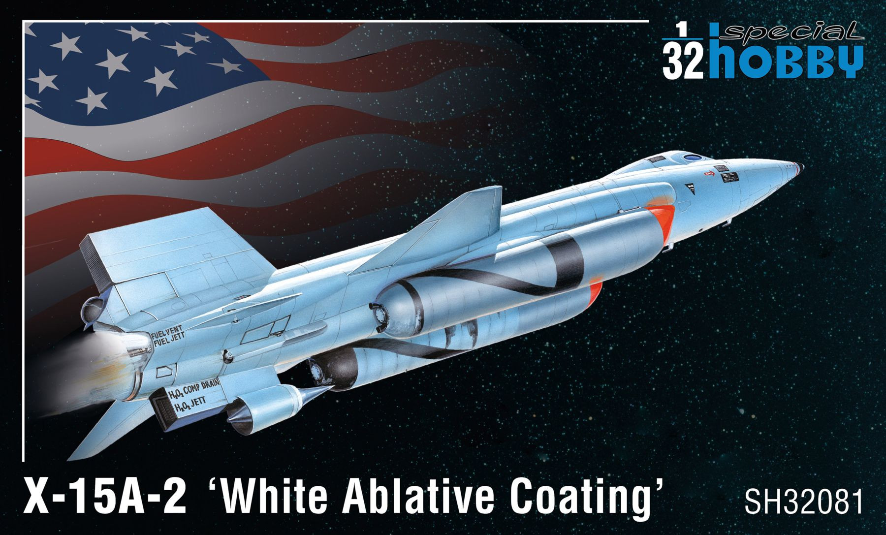 X-15A-2  White Ablative Coating