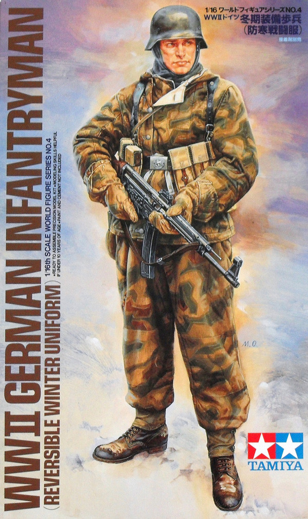 WWII German Infantryman (Reversible Winter Uniform)
