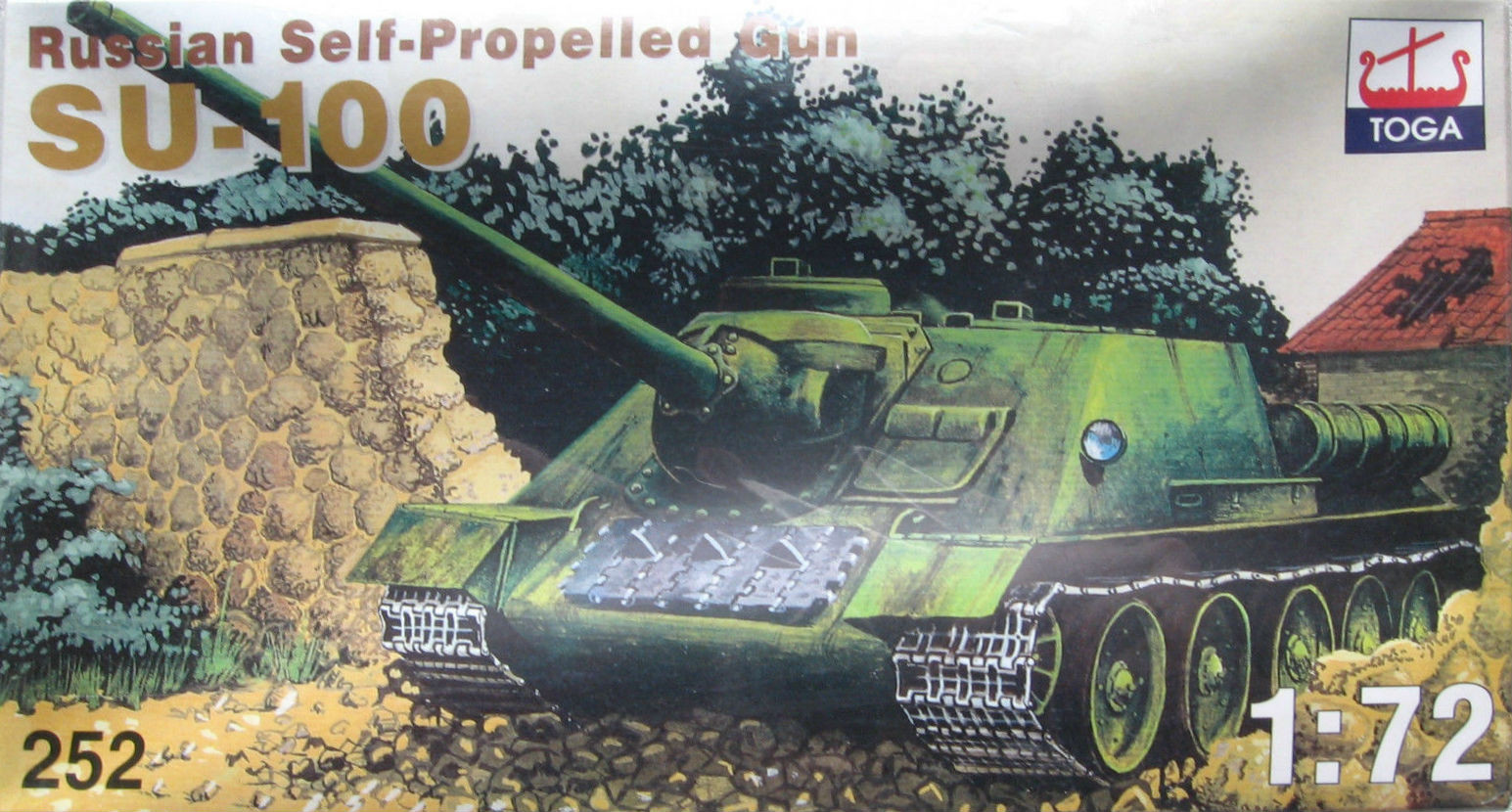 SU-100 Russian self-propelled gun