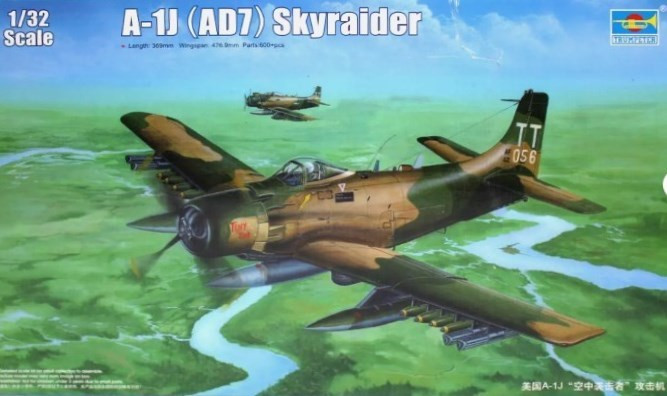 A-1J (AD-7) Skyraider EXTRA se info
