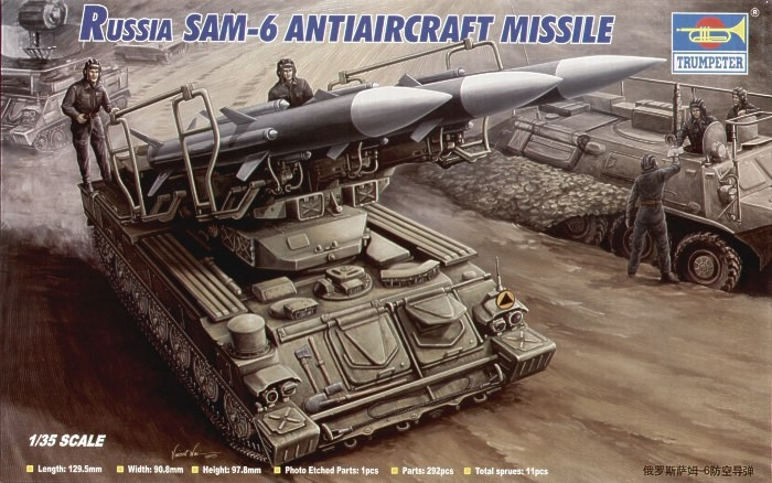 Russian SAM-6 AA missile