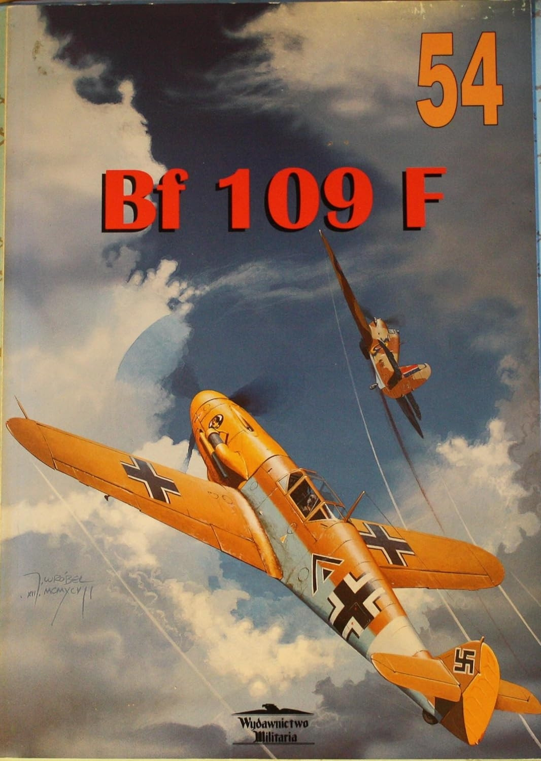 Bf109F (Polish text)