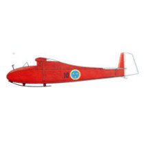 Grunau Baby Se102 i Flygvapnet, svenska dekaler