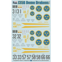 J35 Draken Pt.1 - J35B Acro Deltas