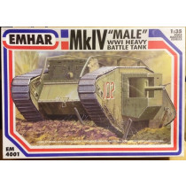 Mk.IV Male, WWI heavy battle tank