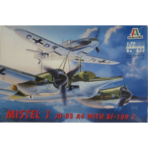 Ju88A-4 Mistel 1 with Bf109F