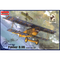 Fokker D.VII late m svenska dekaler