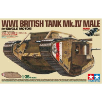 WWI British Tank Mk. IV Male MOTORIZED