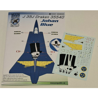 SAAB J35F Draken, Johan Blå 35540