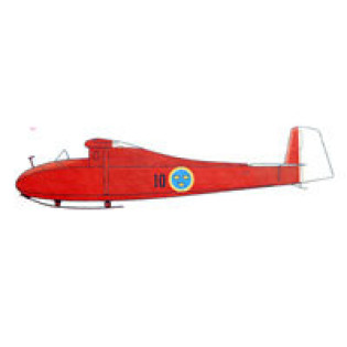 Grunau Baby Se102 i Flygvapnet, svenska dekaler