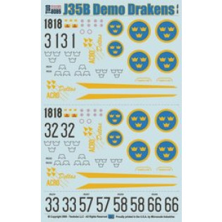 J35 Draken Pt.1 - J35B Acro Deltas