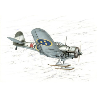 B5 Swedish Dive Bomber Northrop RE-RELEASE