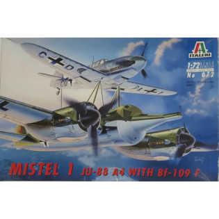 Ju88A-4 Mistel 1 with Bf109F