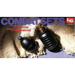 Hand Grenade Set: German Egg type m/39 & Japanese type 97