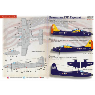 Grumman F7F Tigercat (5 liveries)