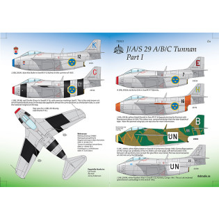 SAAB 29A/B/C Tunnan part 1