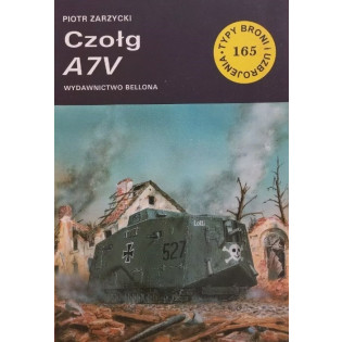 A7V German tank: Armor Profile Booklet Typy Broni 165