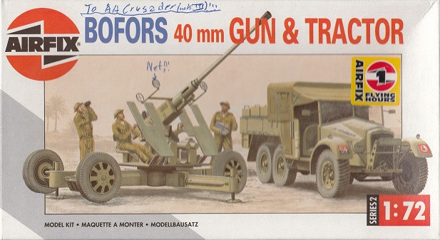 Bofors 40mm Gun & Tractor
