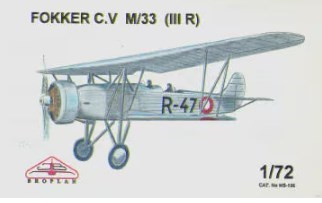 Fokker CV M/33 Danish decals