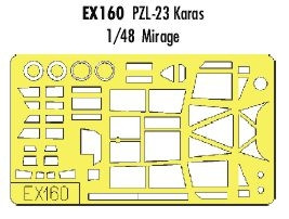 PZL P.23 Karas paint mask MIR PZL P.23 Karas paint mask MIR